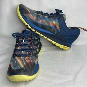 Merrell Antora 2 Rainbow Mountain 3 Trail Running Shoes Womens Size US 9 EUR 40